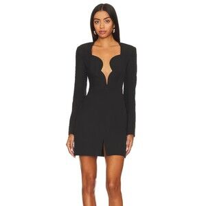New Bardot Audrina Mini Dress Black Medium US6 REVOLVE Little Black Dress